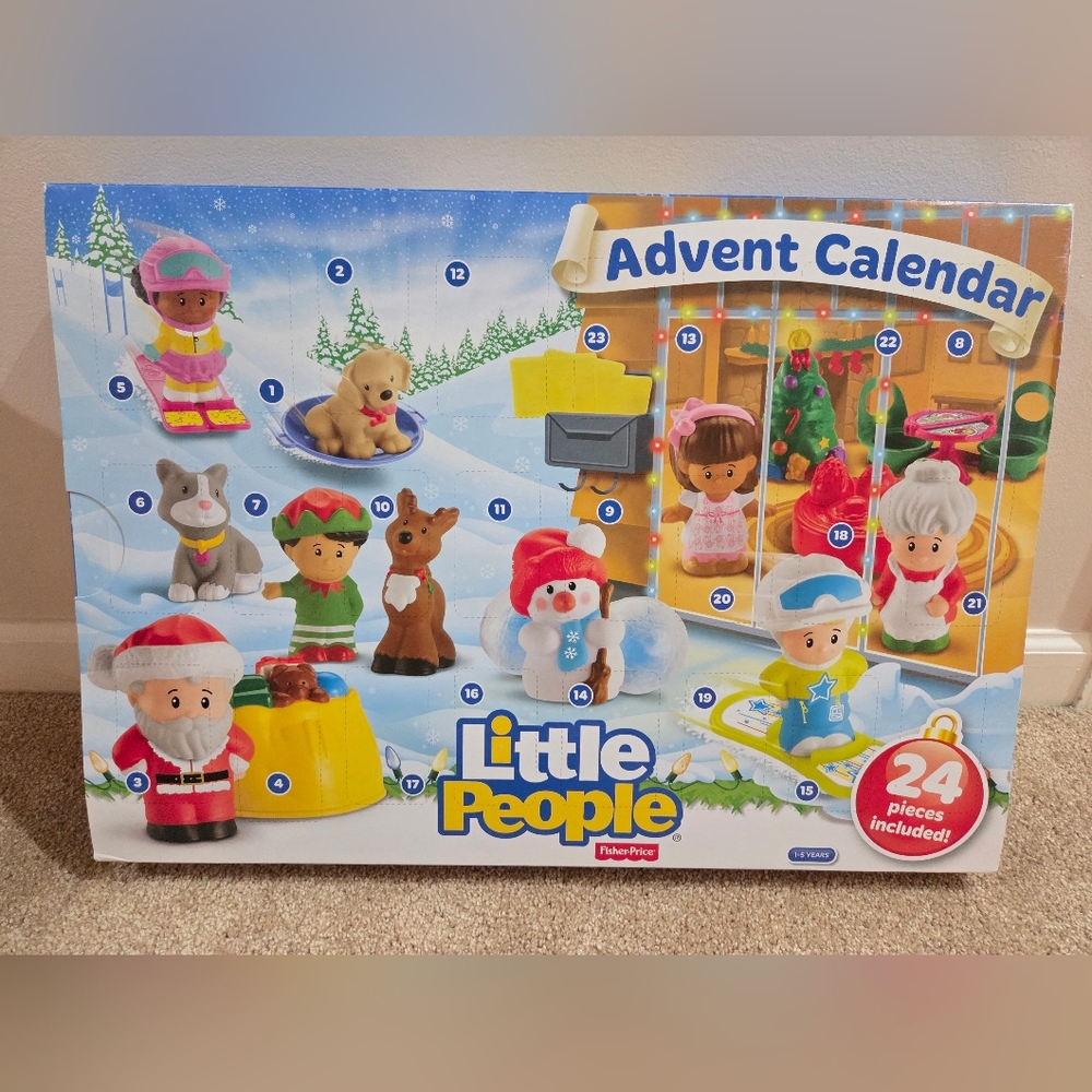 Fisher-Price Little People Advent Calendar 2015 - SUPER RARE - NEW IN BOX